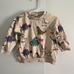H&M boys dinosaur sweatshirt